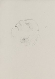 Friedrich Fröhlich: Kopf von Oma