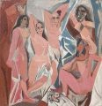 Les Demoiselles d'Avignon, 1907, Pablo Picasso 