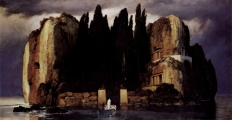 Die Toteninsel, Fünfte Version, 1886, Arnold Böcklin