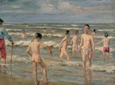 Bandende Jungen, Max Liebermann (um 1900) 