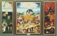 Der Heuwagen, um 1510, Hieronymus Bosch, Prado, Madrid 