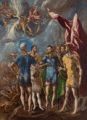 The Martyrdom of St. Maurice and the Ten Thousand Thebans, El Greco
