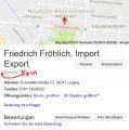 Friedrich Fröhlich, Import Export