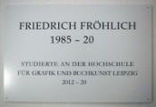 Gedenktafel (Hochschule für Grafik und Buchkunst Leipzig)