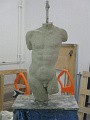 Torso, erster Entwurf 