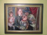 Familienbildnis, 1912, Öl auf Leinwand, Waldemar Rösler