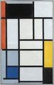 Komposition mit Rot, Schwarz, Gelb, Blau und Grau, Piet Mondrian, 1921, Öl auf Leinwand