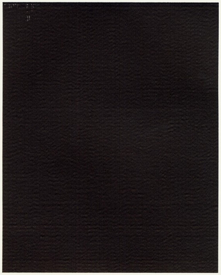 Friedrich Fröhlich: Schwarze Fläche
