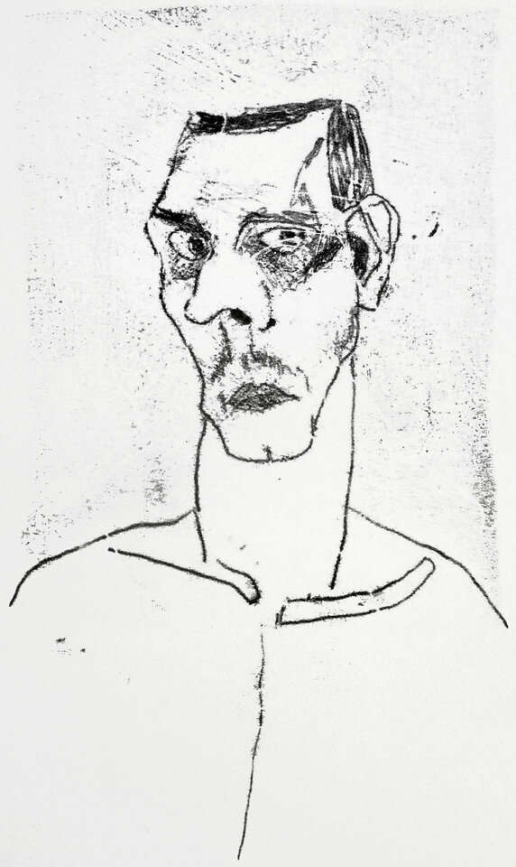 Friedrich Fröhlich: Selbstbildnis