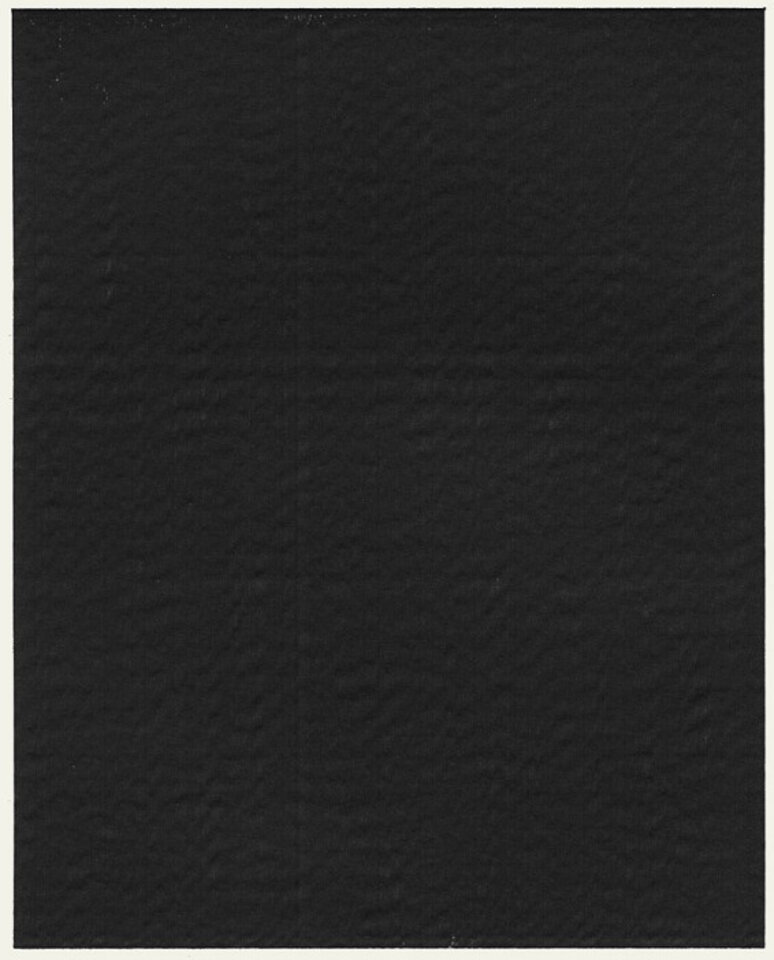 Friedrich Fröhlich: Schwarze Fläche