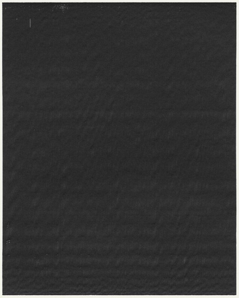 Friedrich Fröhlich: Schwarze Fläche